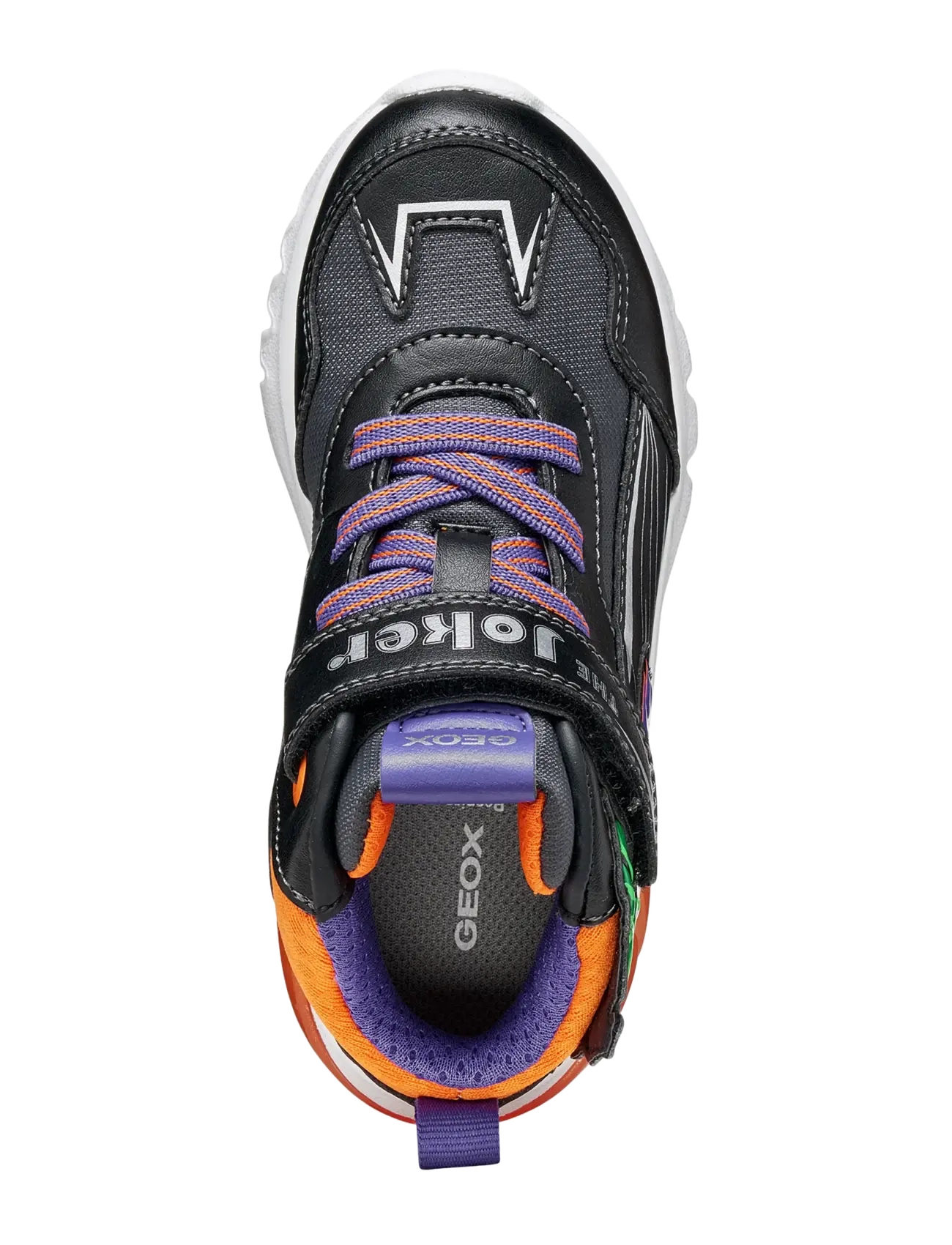 GEOX - J CIBERDRON BOY G - high tops - black/orange - 3