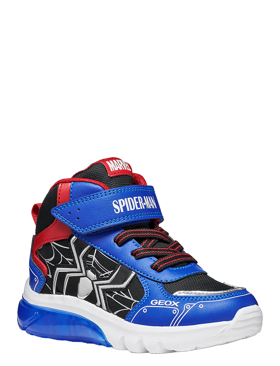 GEOX - J CIBERDRON BOY J - hoher schnitt - black/royal - 0