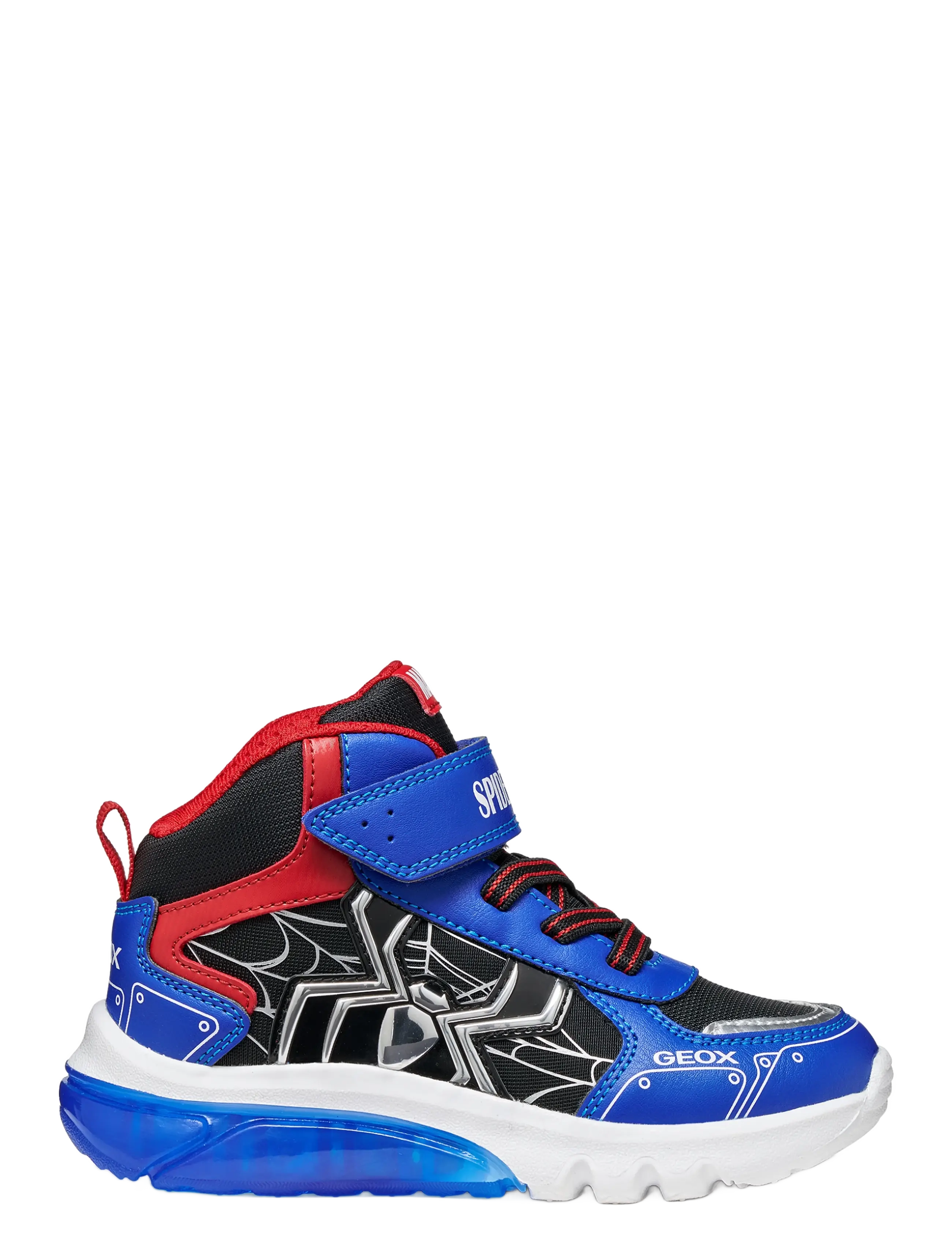 GEOX - J CIBERDRON BOY J - hoher schnitt - black/royal - 1