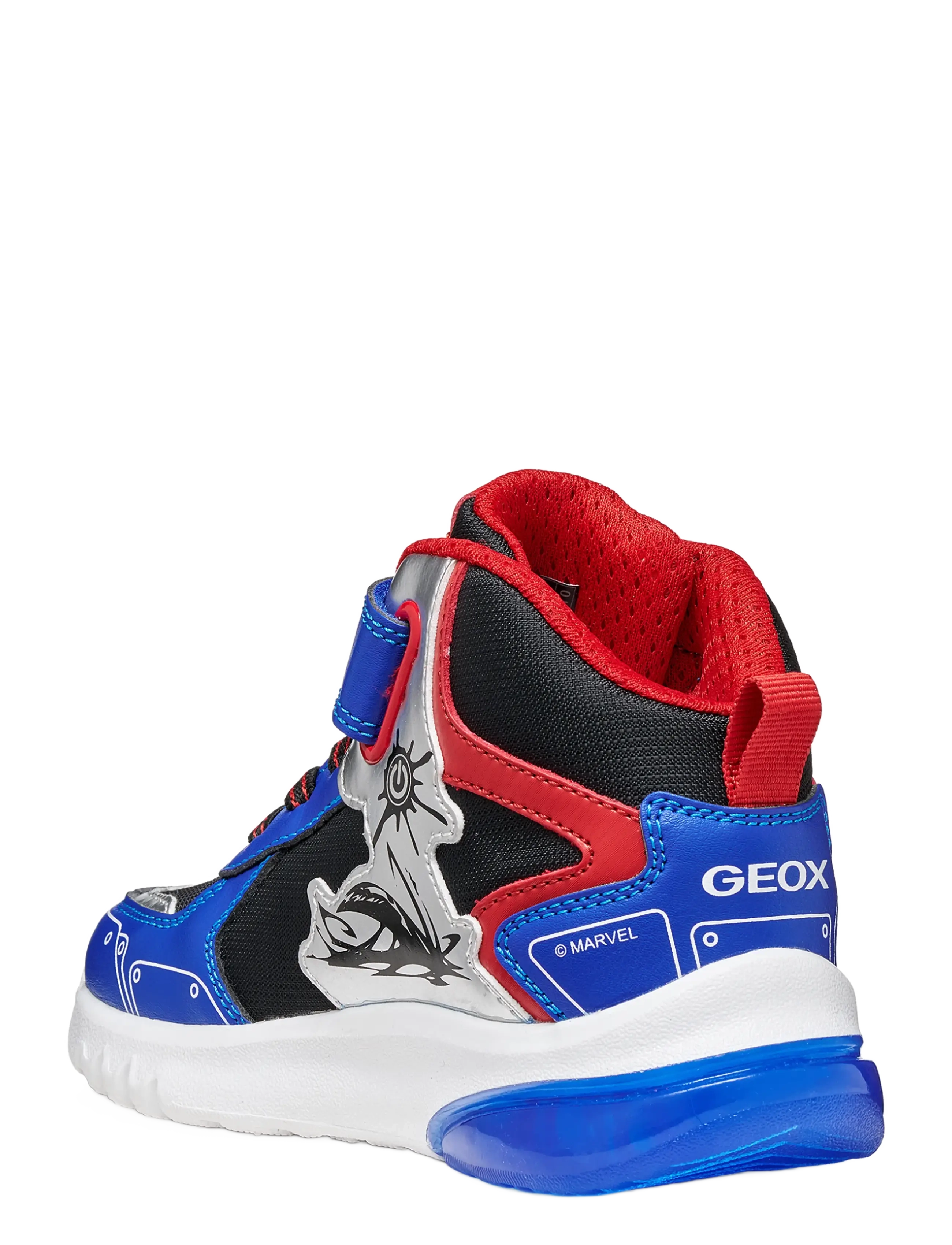 GEOX - J CIBERDRON BOY J - hoher schnitt - black/royal - 2