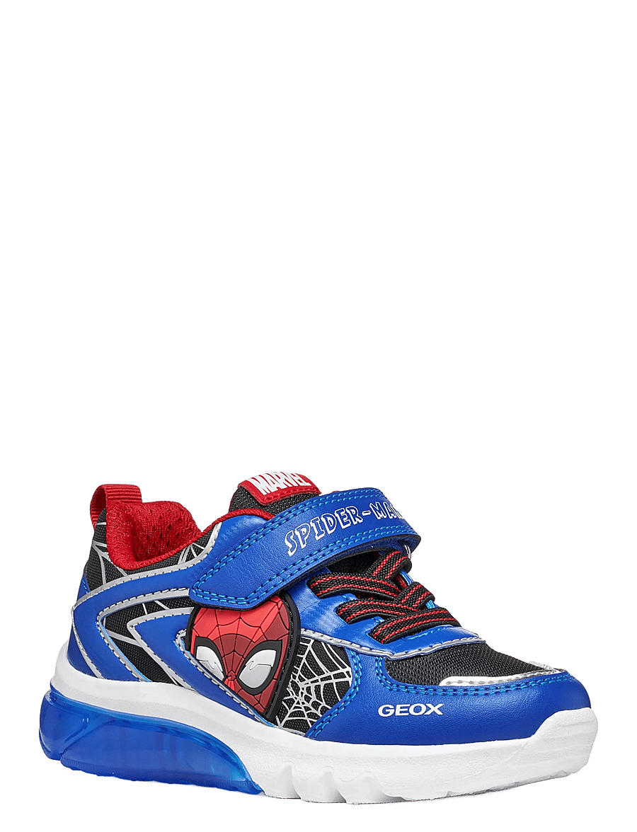 GEOX - J CIBERDRON BOY K - kõrge säärega tossud - black/royal - 0