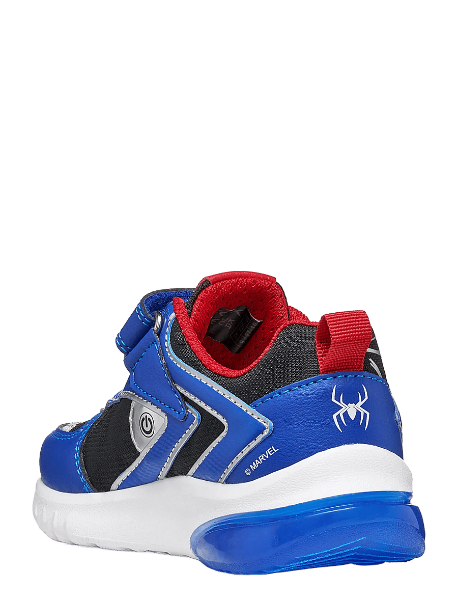 GEOX - J CIBERDRON BOY K - kõrge säärega tossud - black/royal - 1
