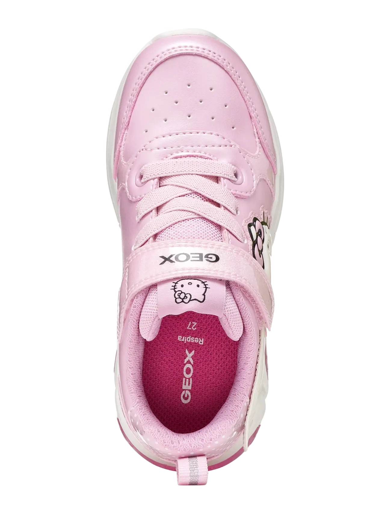 GEOX - J FADINLIGHT GIRL C - jooksujalatsid - pink - 3