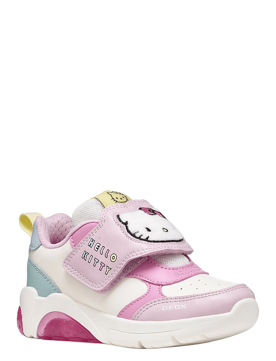 GEOX - J FADINLIGHT GIRL D - kõrge säärega tossud - pink/mulighticolour - 0