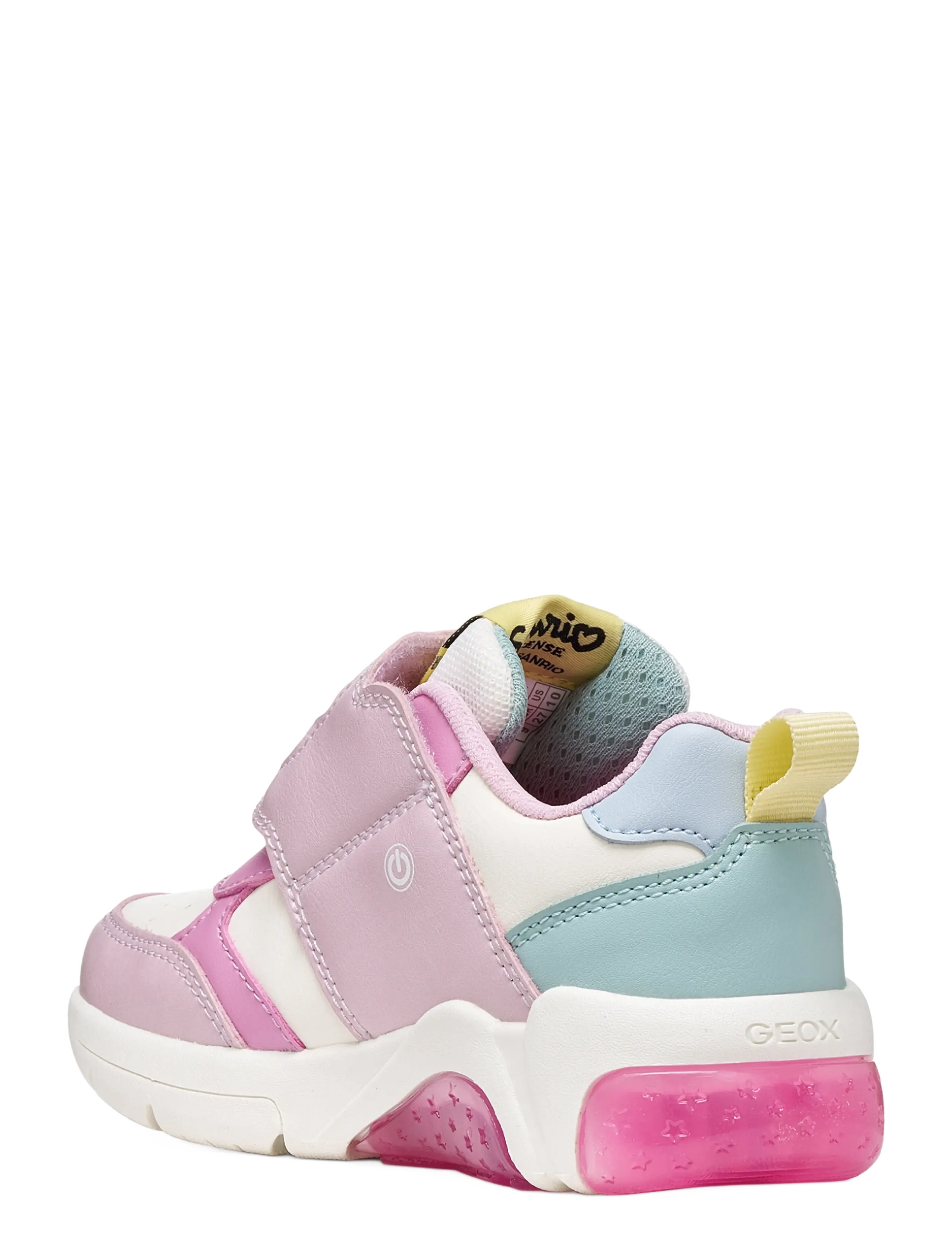 GEOX - J FADINLIGHT GIRL D - kõrge säärega tossud - pink/mulighticolour - 1