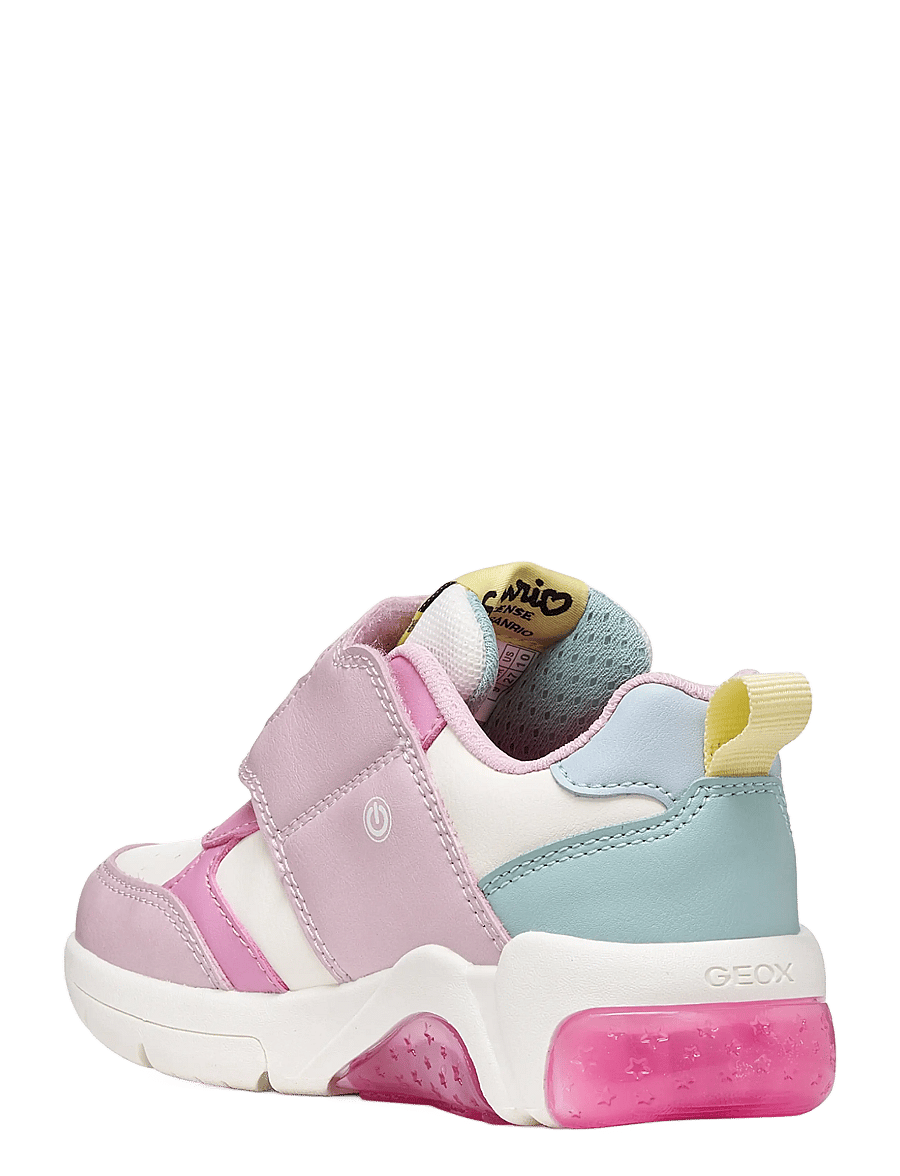 GEOX - J FADINLIGHT GIRL D - kõrge säärega tossud - pink/mulighticolour - 1