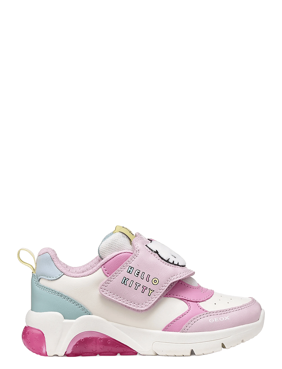 GEOX - J FADINLIGHT GIRL D - kõrge säärega tossud - pink/mulighticolour - 2