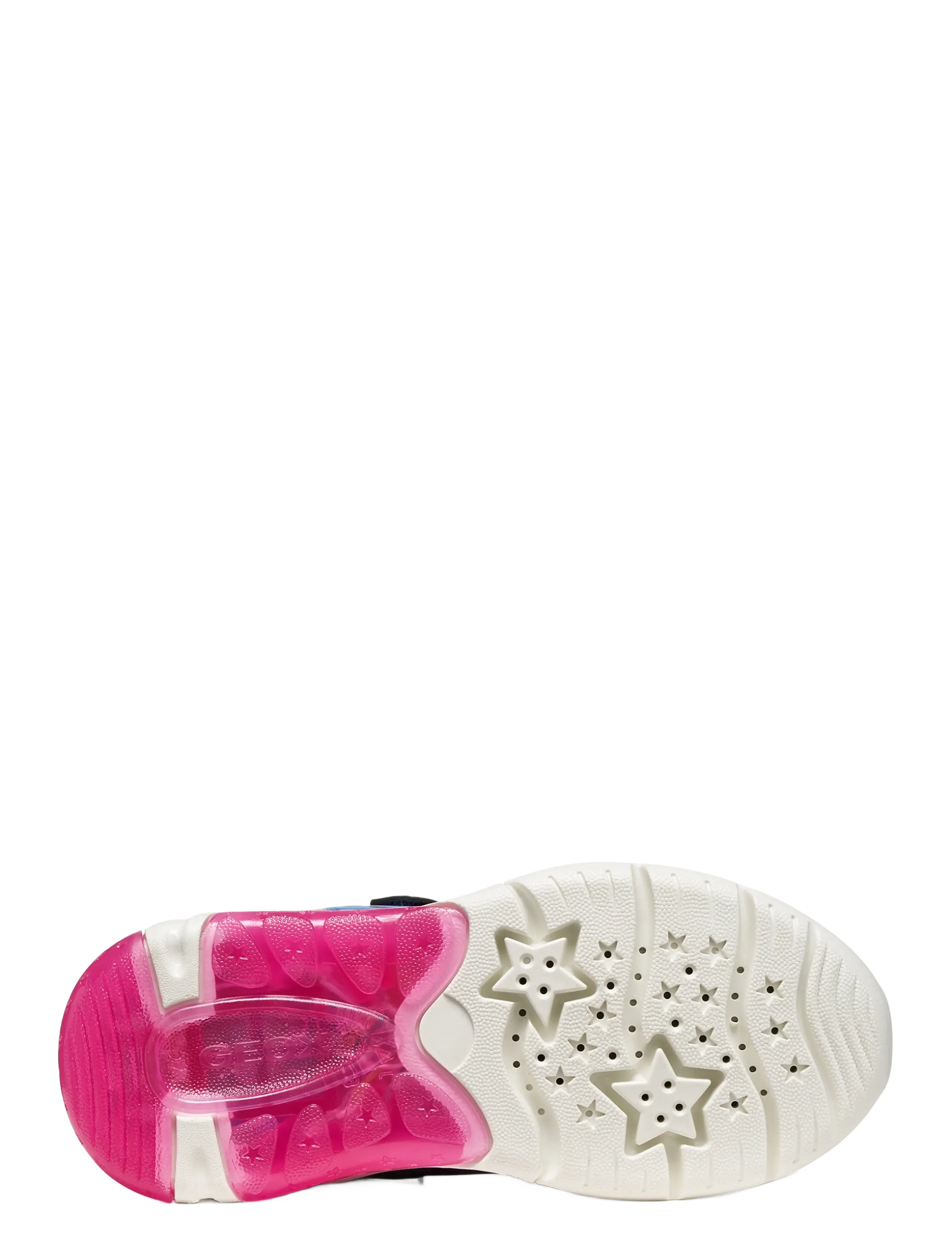 GEOX - J FADINLIGHT GIRL E - niedriger schnitt - navy/fuchsia - 4