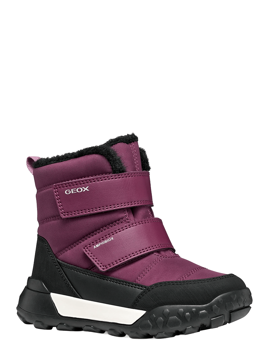 GEOX - J TREKKYUP GIRL B AB - winterstiefel - dark purple/fuchsia - 0