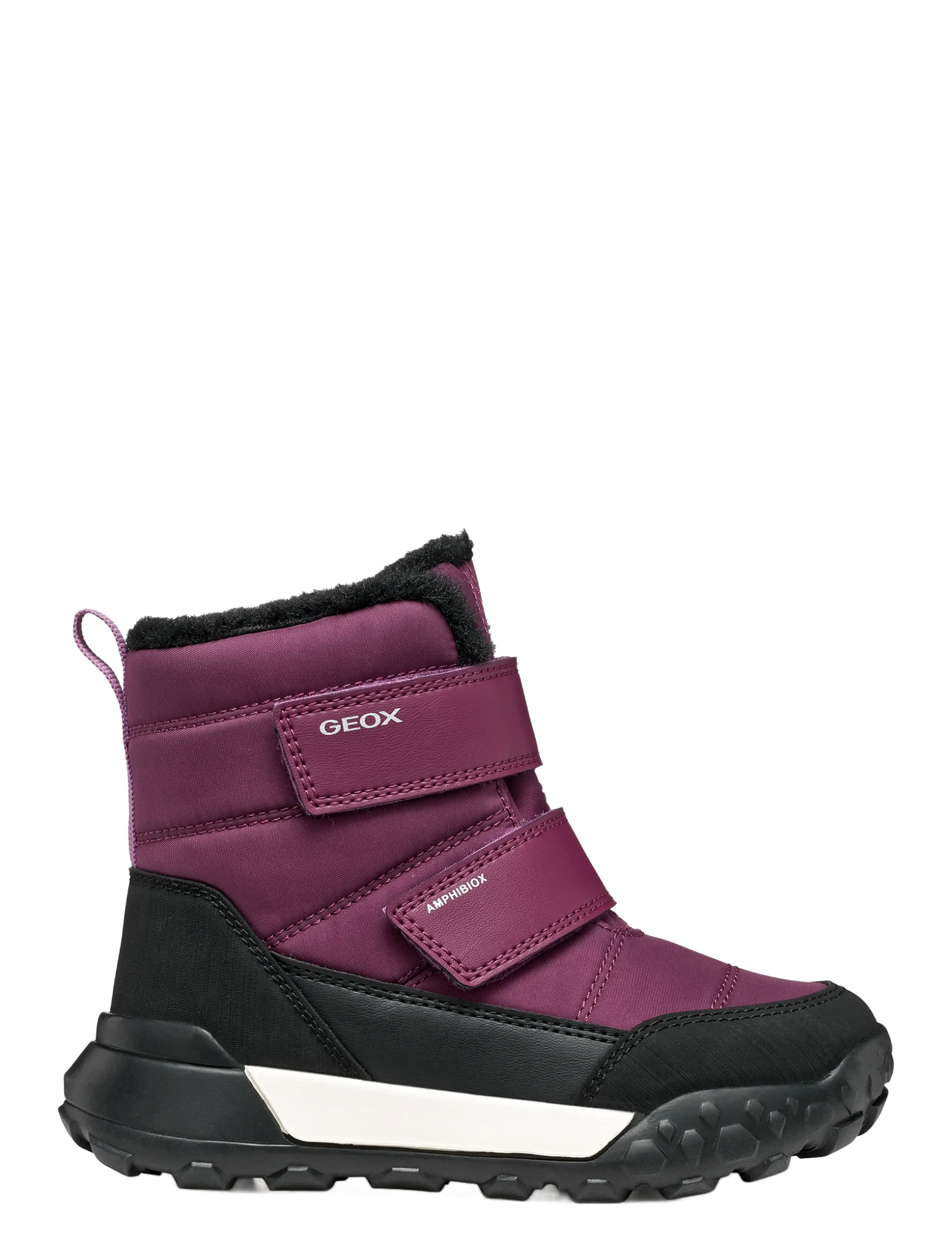 GEOX - J TREKKYUP GIRL B AB - winter boots - dark purple/fuchsia - 1