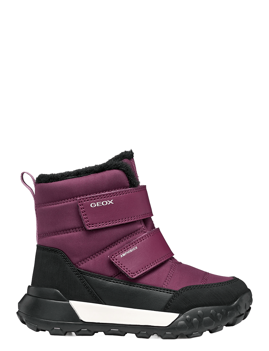 GEOX - J TREKKYUP GIRL B AB - winterstiefel - dark purple/fuchsia - 1