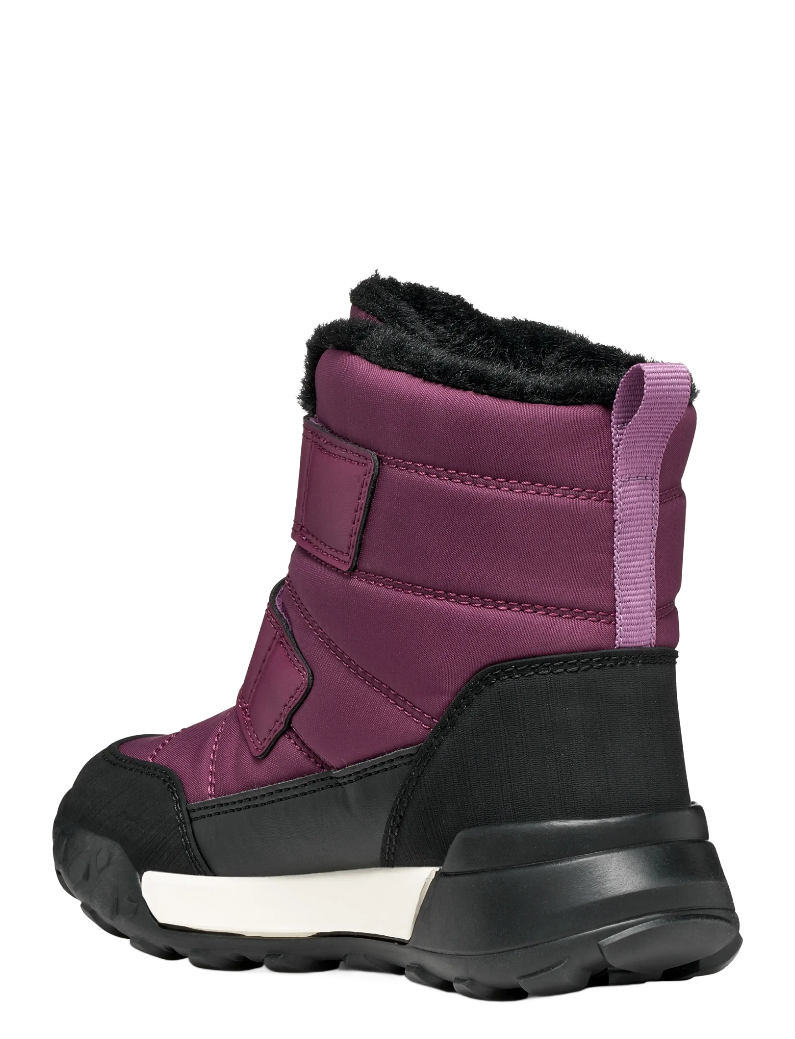 GEOX - J TREKKYUP GIRL B AB - winter boots - dark purple/fuchsia - 2