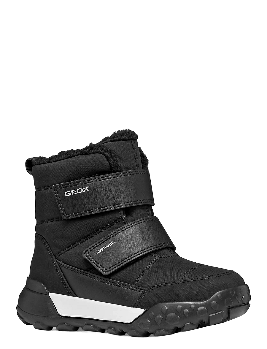 GEOX - J TREKKYUP BOY B ABX - winterstiefel - black - 0