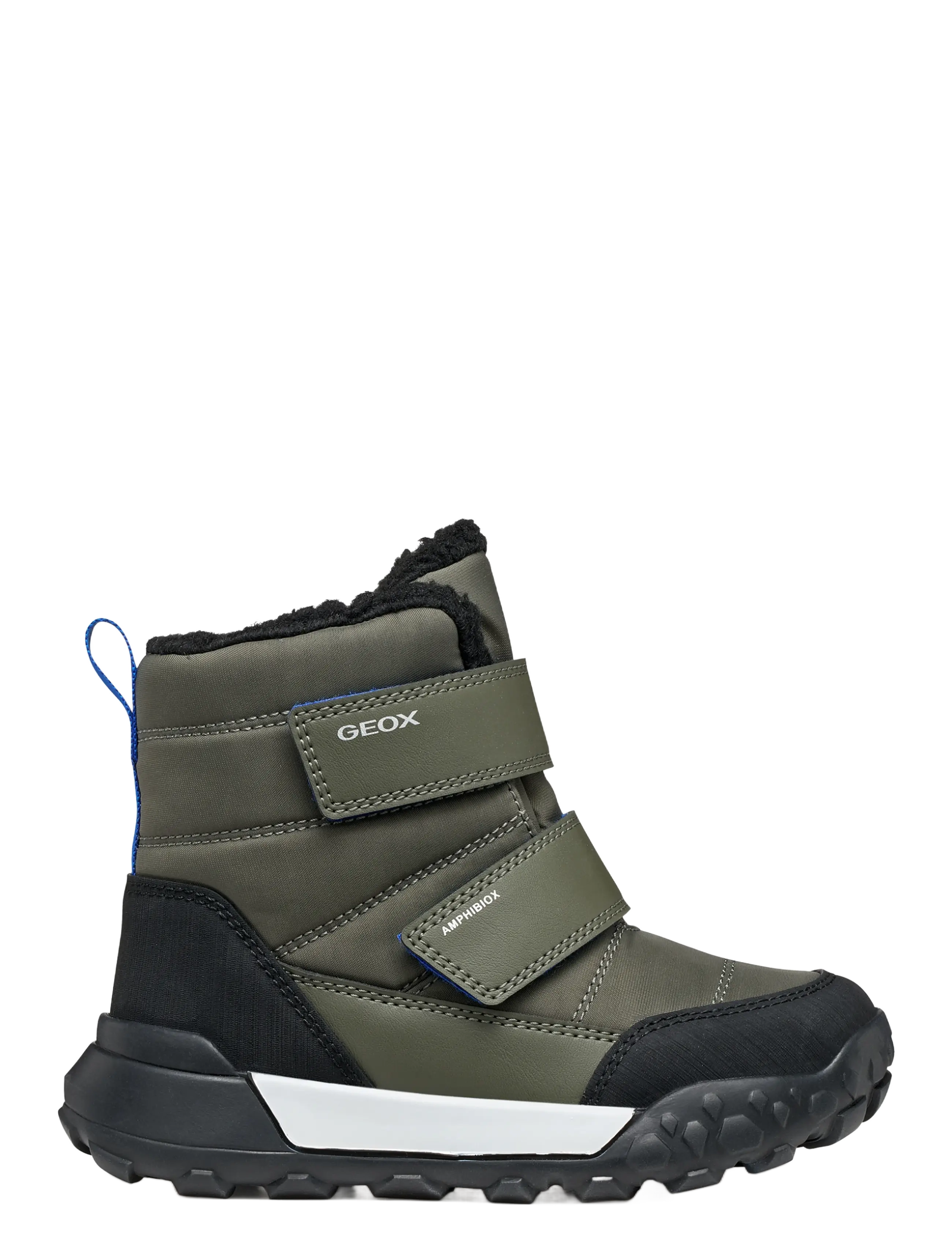 GEOX - J TREKKYUP BOY B ABX - winterstiefel - dark green/royal - 1