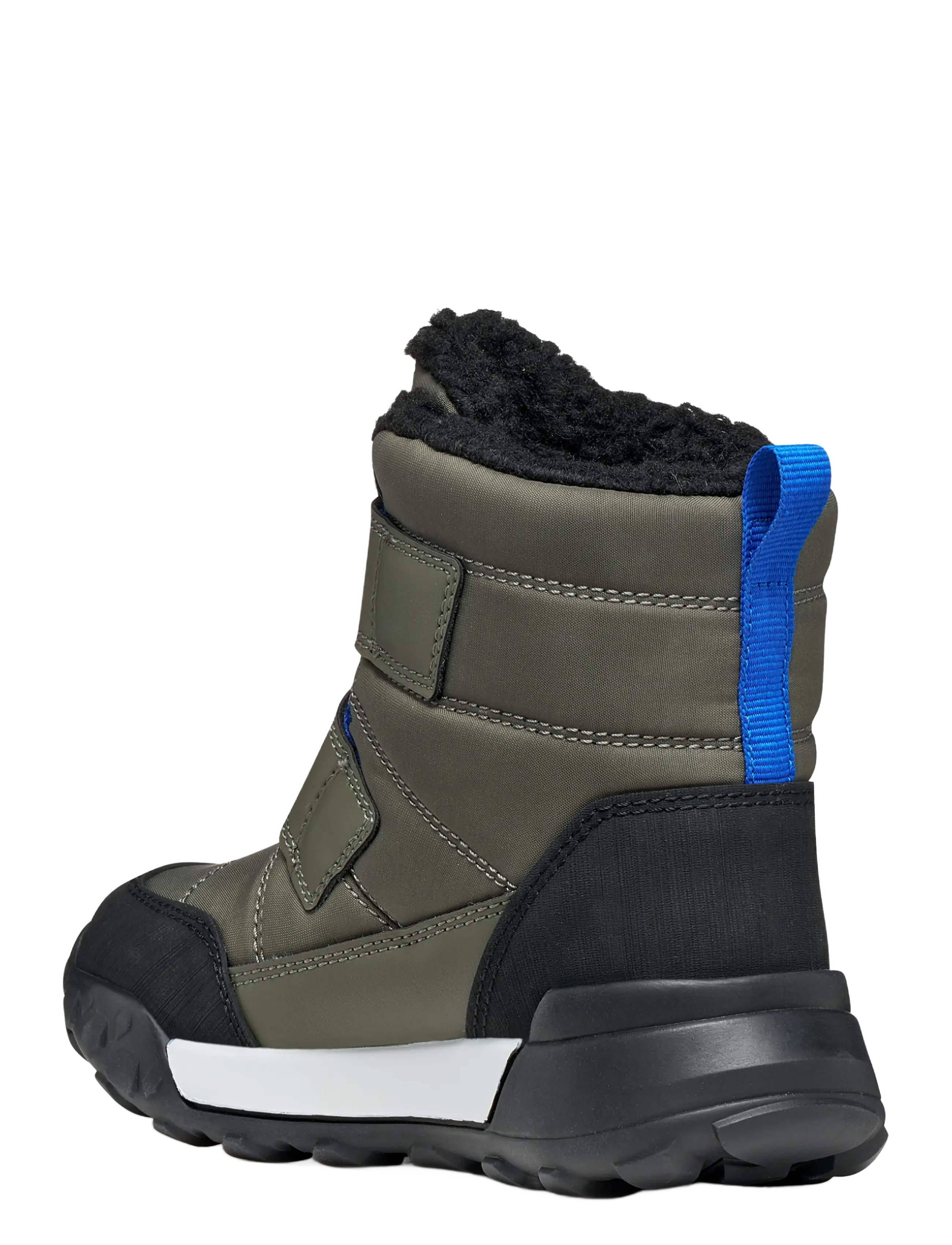 GEOX - J TREKKYUP BOY B ABX - winterstiefel - dark green/royal - 2