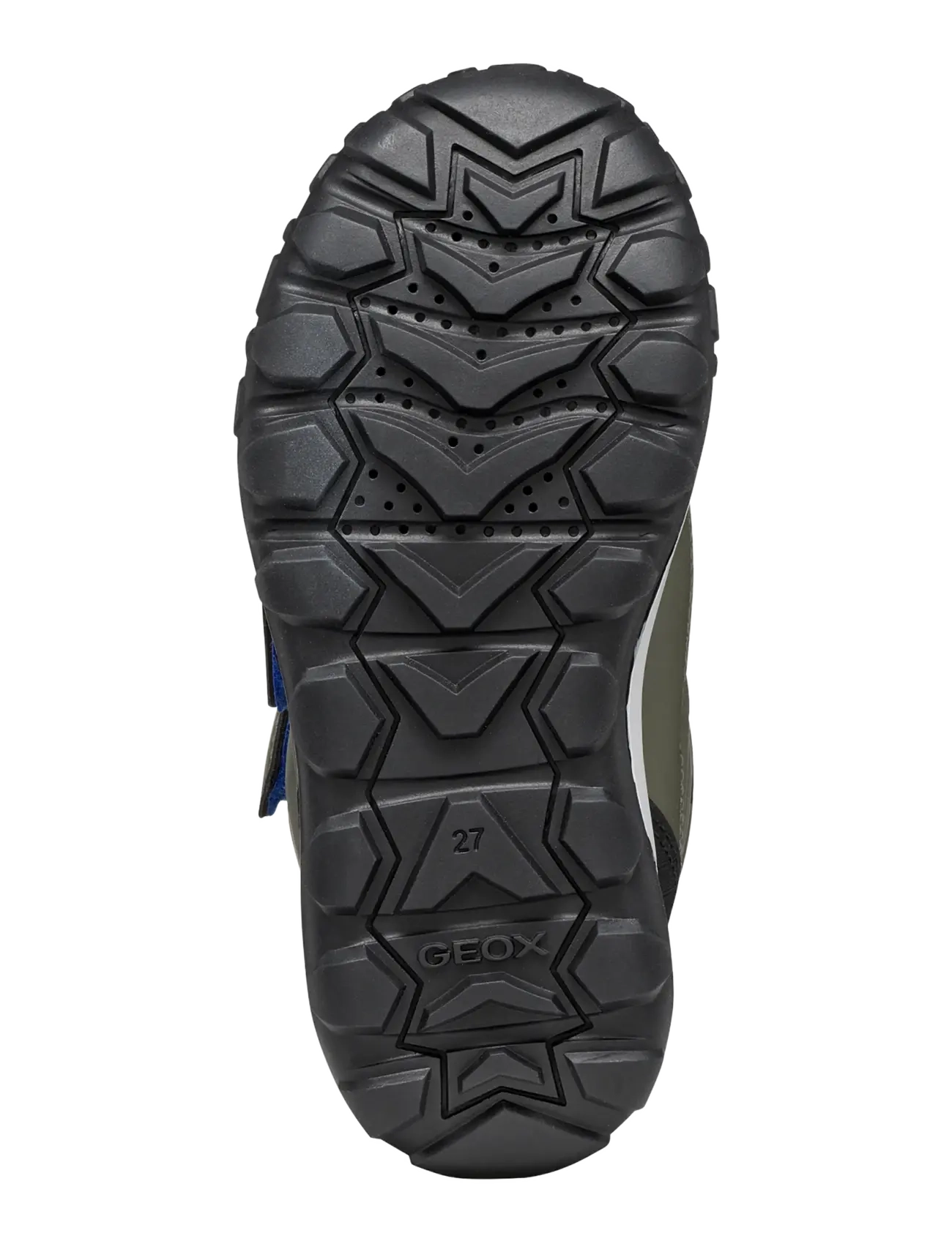 GEOX - J TREKKYUP BOY B ABX - winterstiefel - dark green/royal - 4