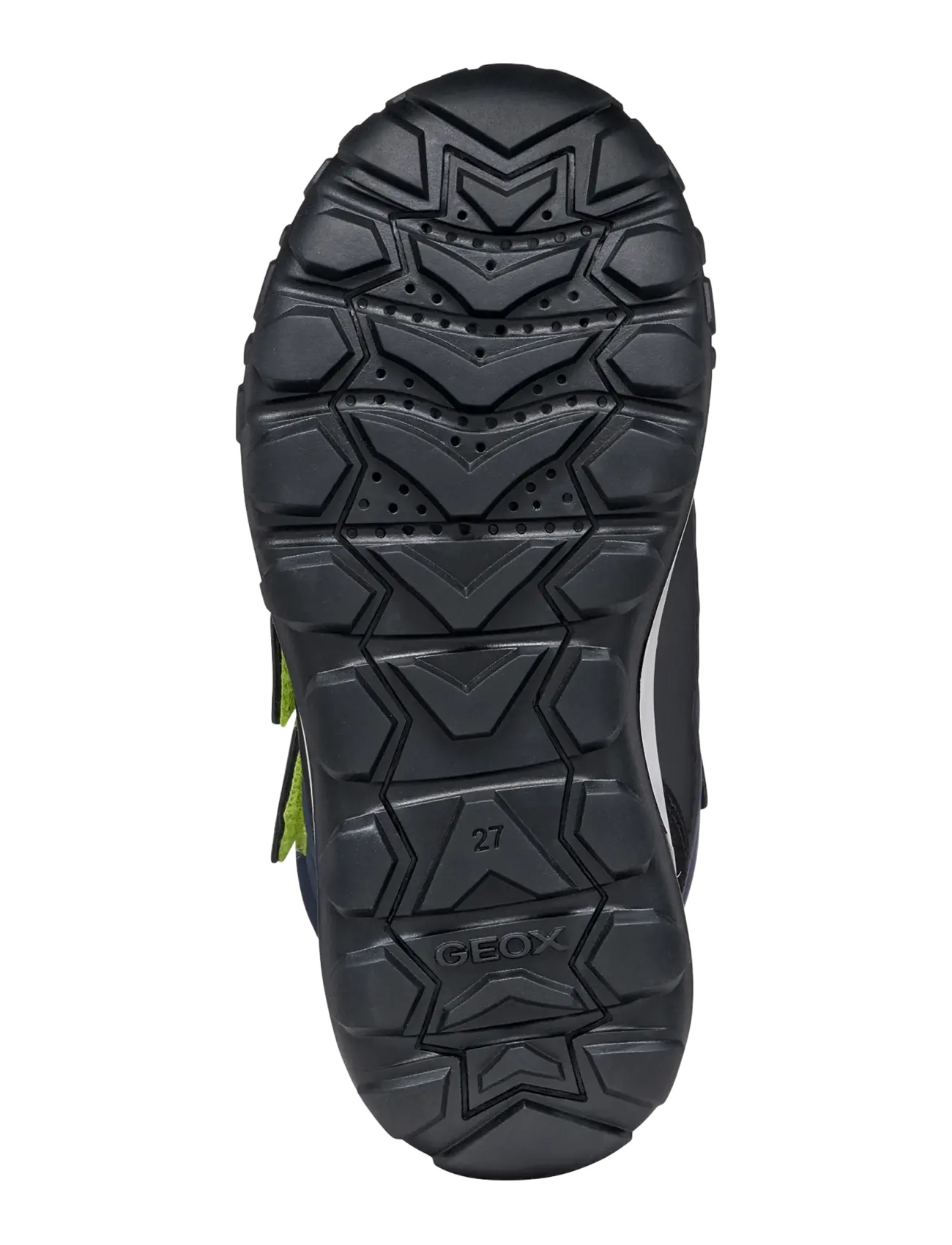 GEOX - J TREKKYUP BOY B ABX - winterstiefel - navy/lime - 3