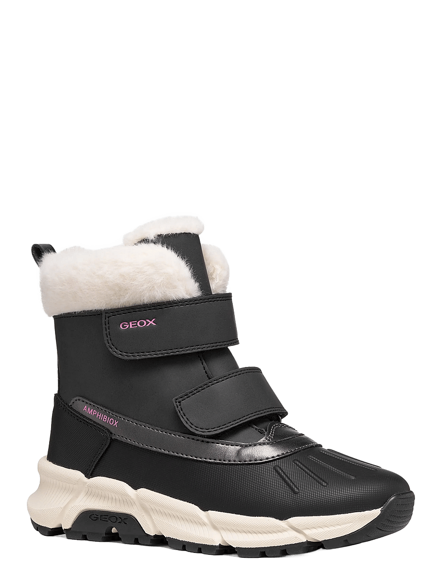 GEOX - J FLEXYPER PLUS GIRL - winterstiefel - black - 0