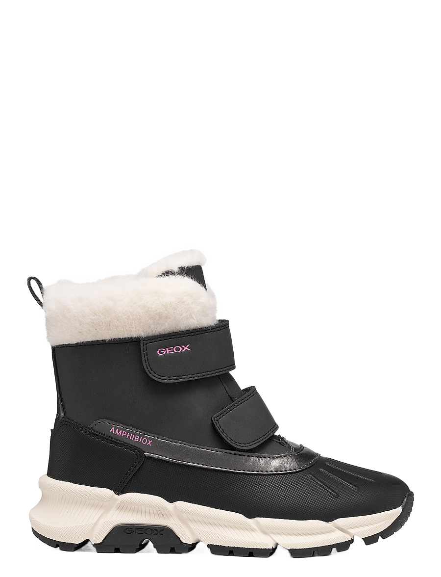 GEOX - J FLEXYPER PLUS GIRL - winterstiefel - black - 1