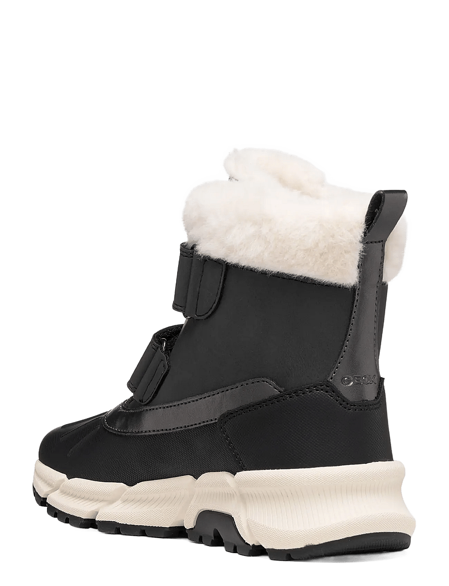 GEOX - J FLEXYPER PLUS GIRL - winterstiefel - black - 2