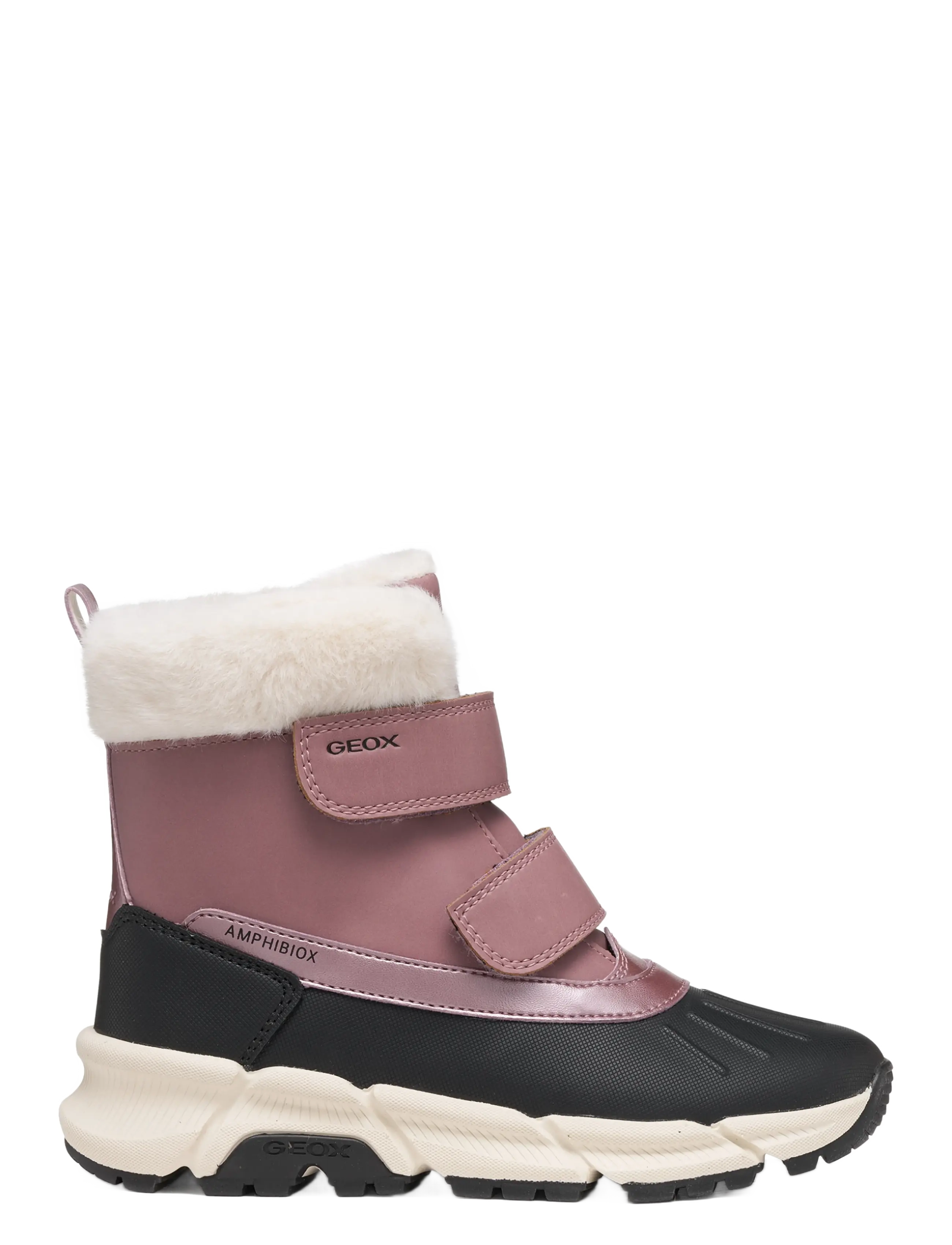 GEOX - J FLEXYPER PLUS GIRL - winterstiefel - dark rose/black - 1