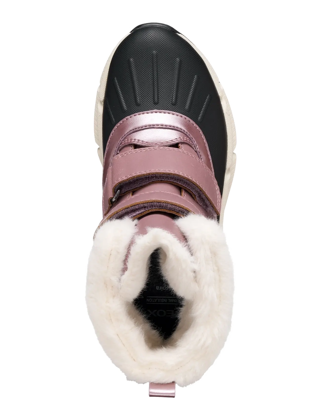 GEOX - J FLEXYPER PLUS GIRL - winterstiefel - dark rose/black - 3