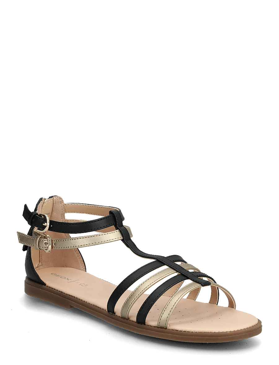 GEOX - J SANDAL KARLY GIRL - sandaler - black/platinum - 0