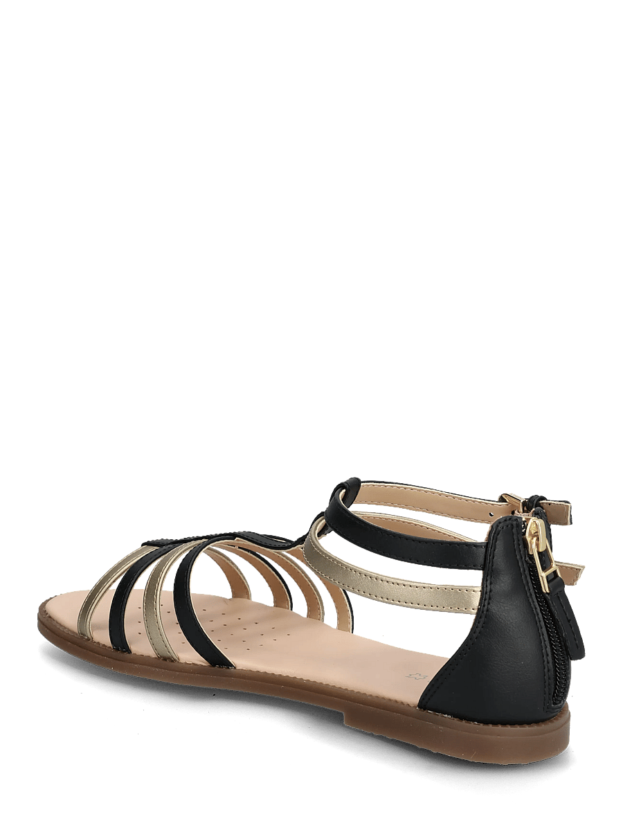GEOX - J SANDAL KARLY GIRL - sandaler - black/platinum - 1