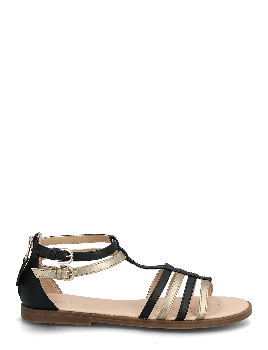 GEOX - J SANDAL KARLY GIRL - sandaler - black/platinum - 2