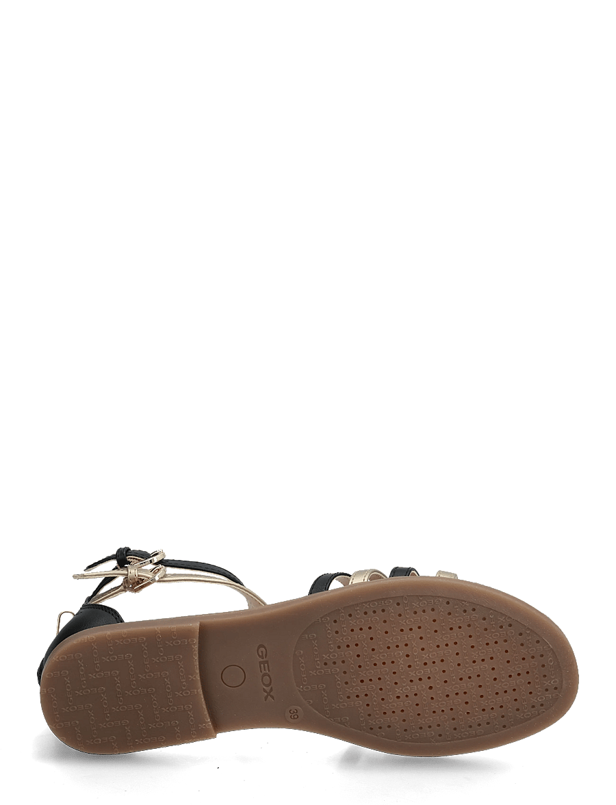 GEOX - J SANDAL KARLY GIRL - sandaler - black/platinum - 4
