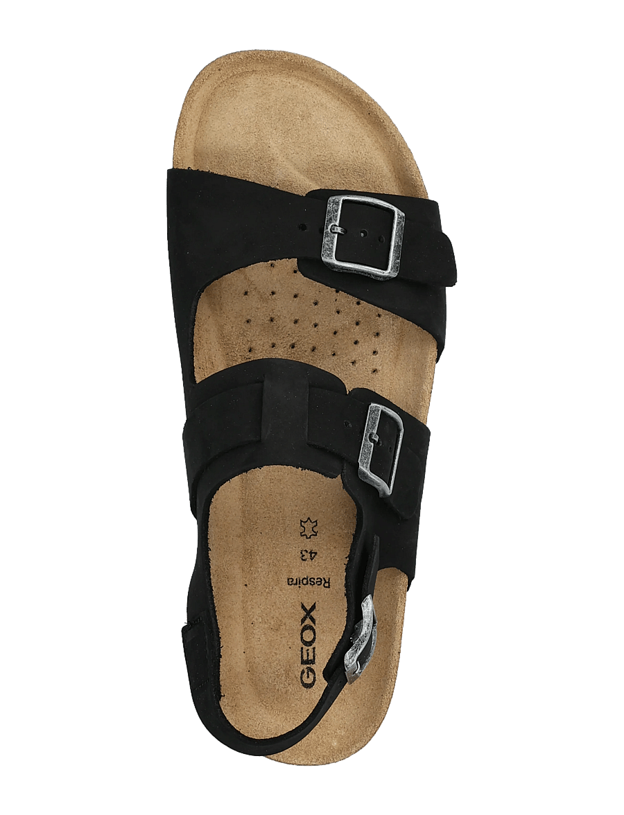 GEOX - U SANDAL GHITA A - sandaalid - black - 3