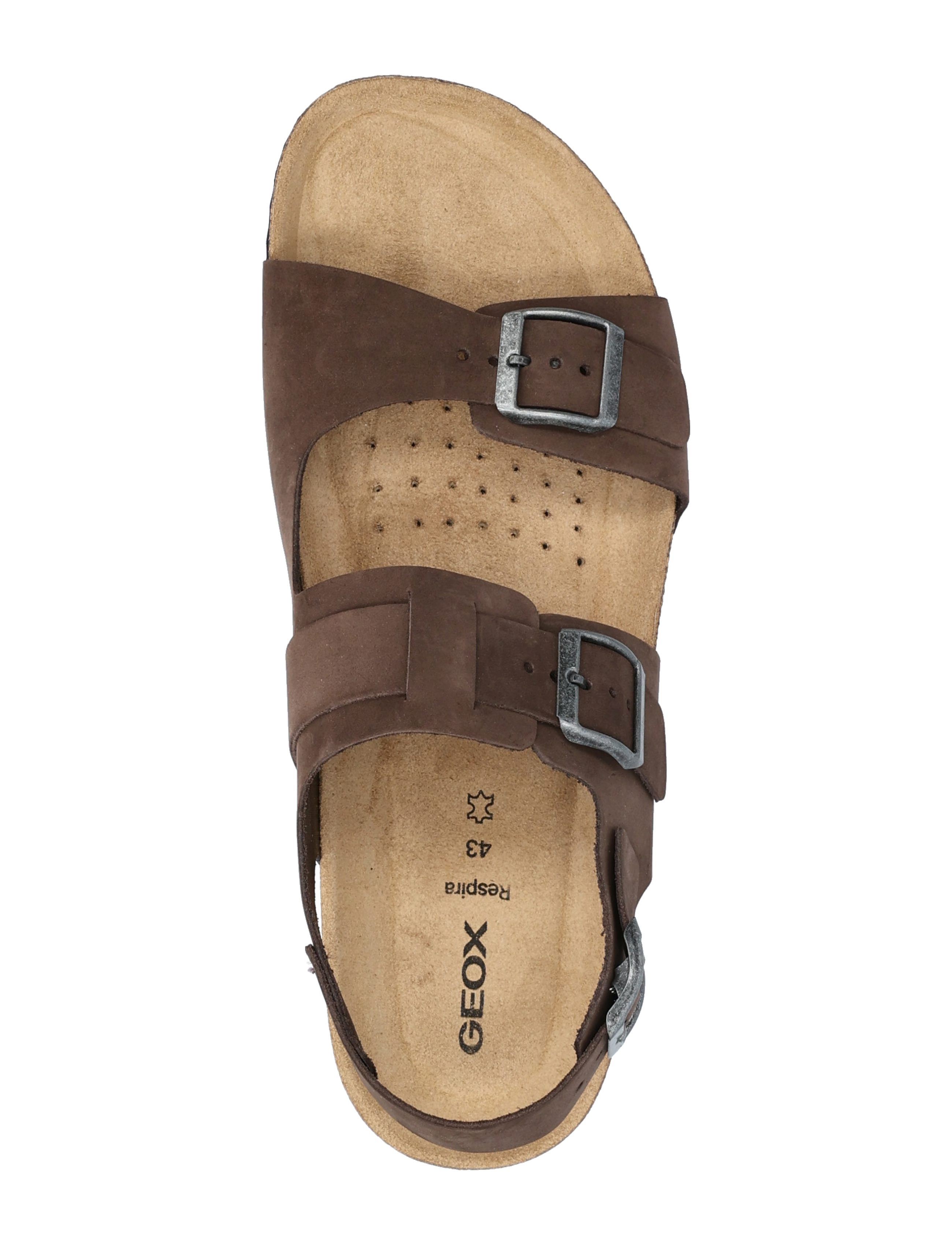 GEOX - U SANDAL GHITA A - kollektioner - dark  coffee - 3