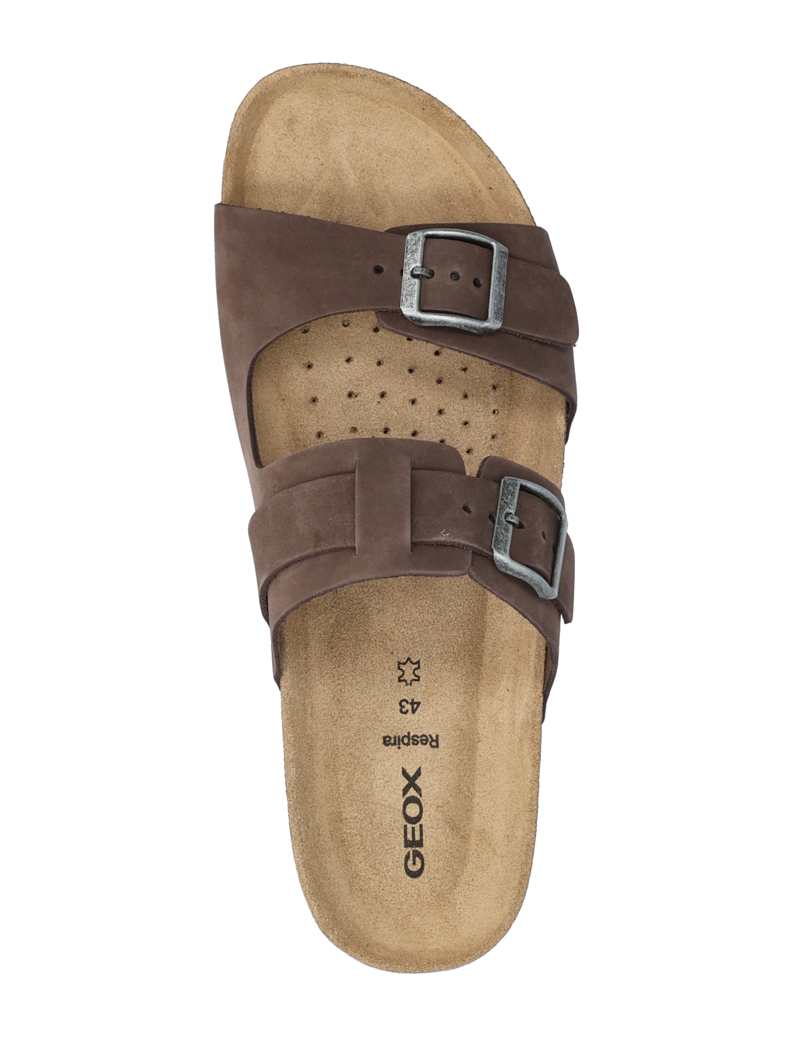 GEOX - U SANDAL GHITA B - coffee - 3