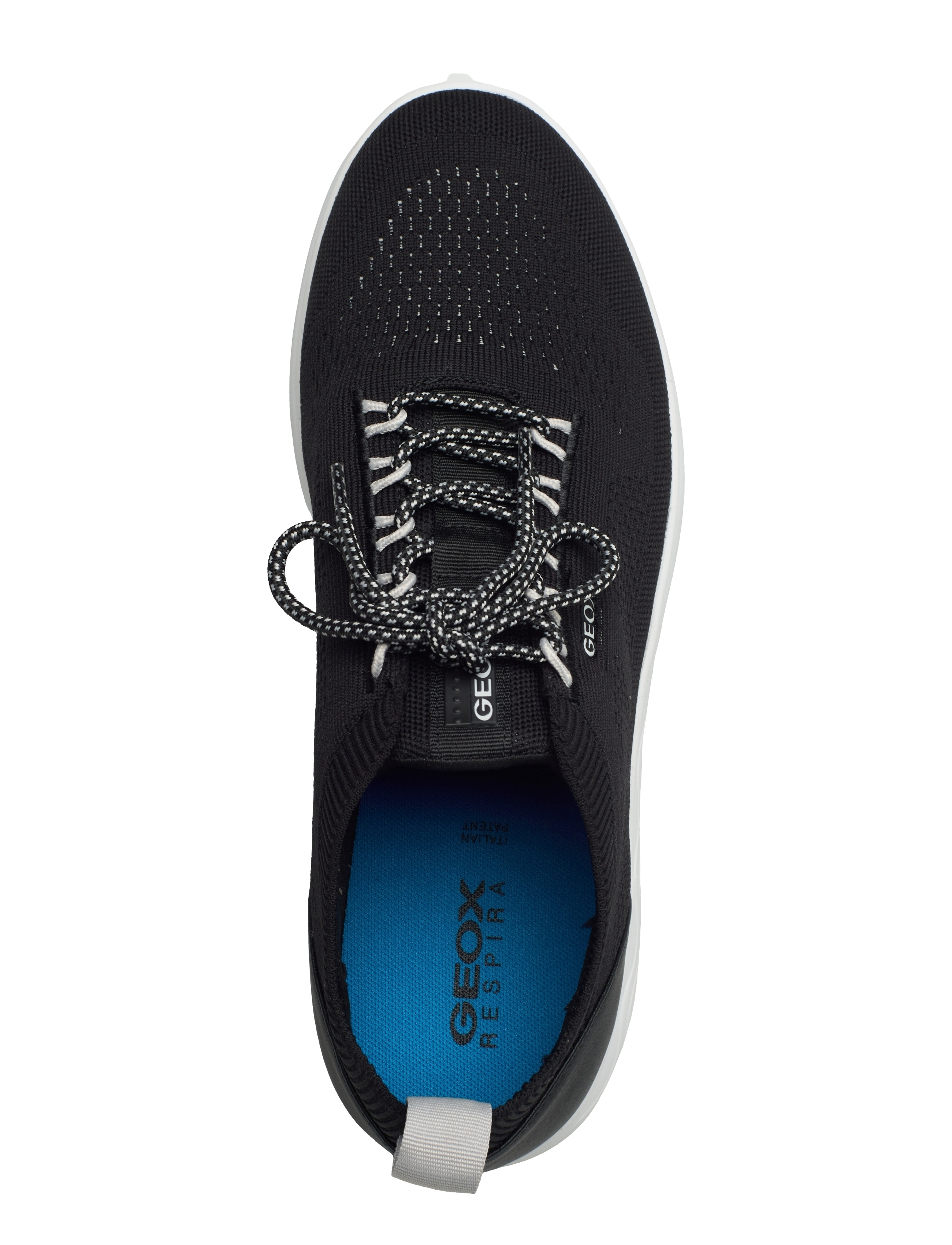GEOX - U SPHERICA A - låga sneakers - blk oxford - 3