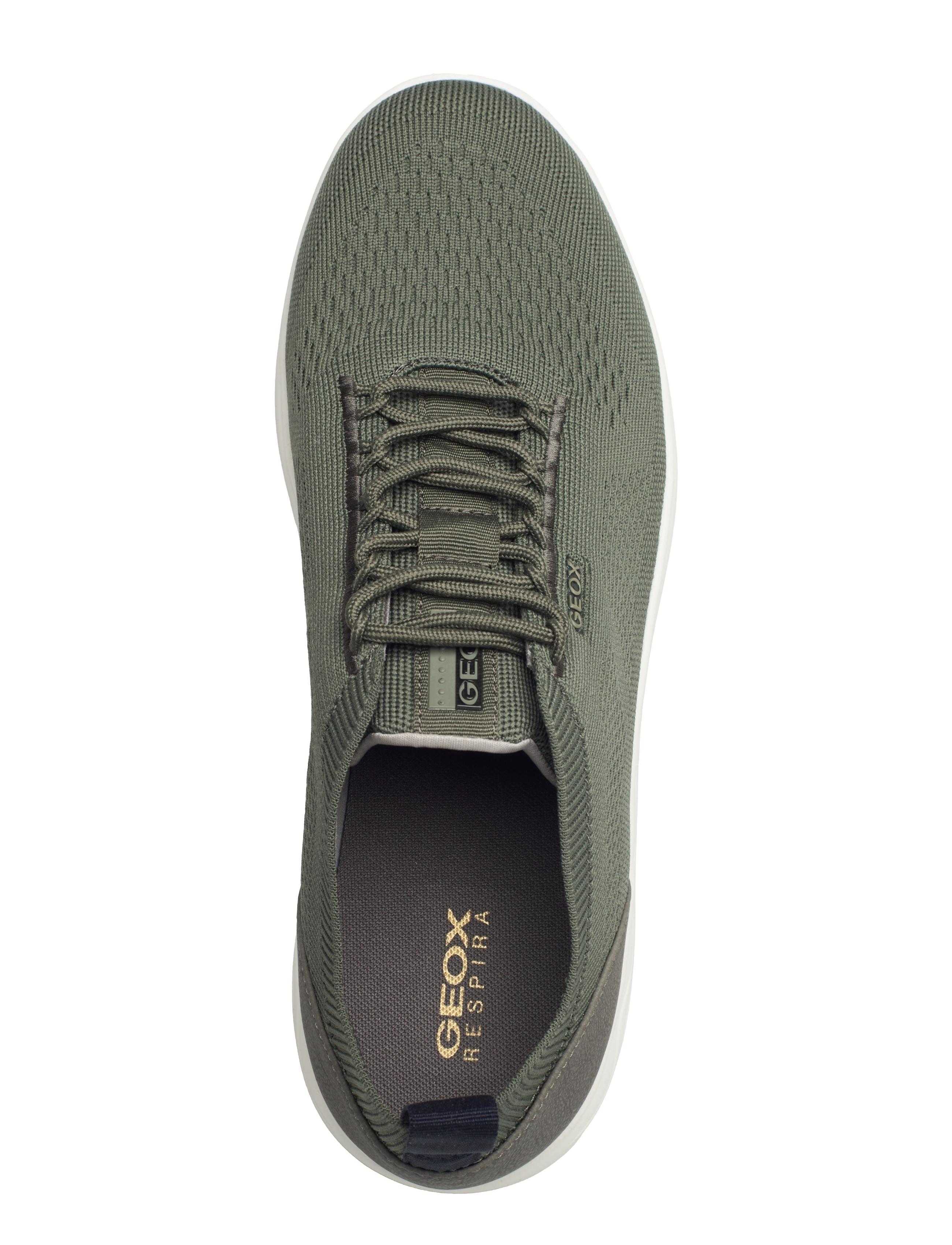GEOX - U SPHERICA A - lave sneakers - dark  green - 3