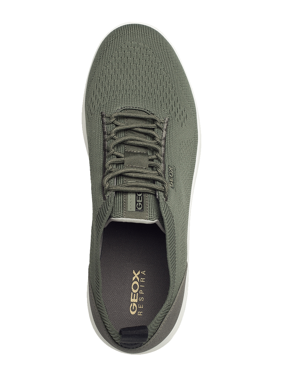 GEOX - U SPHERICA A - lave sneakers - dark green - 3