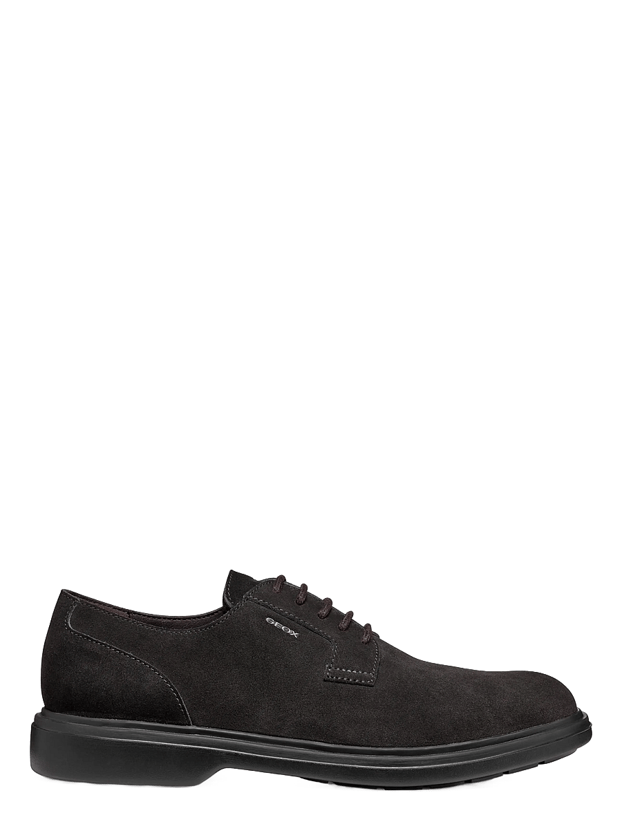 GEOX - U OTTAVIO D - derby kingad - dark coffee - 1
