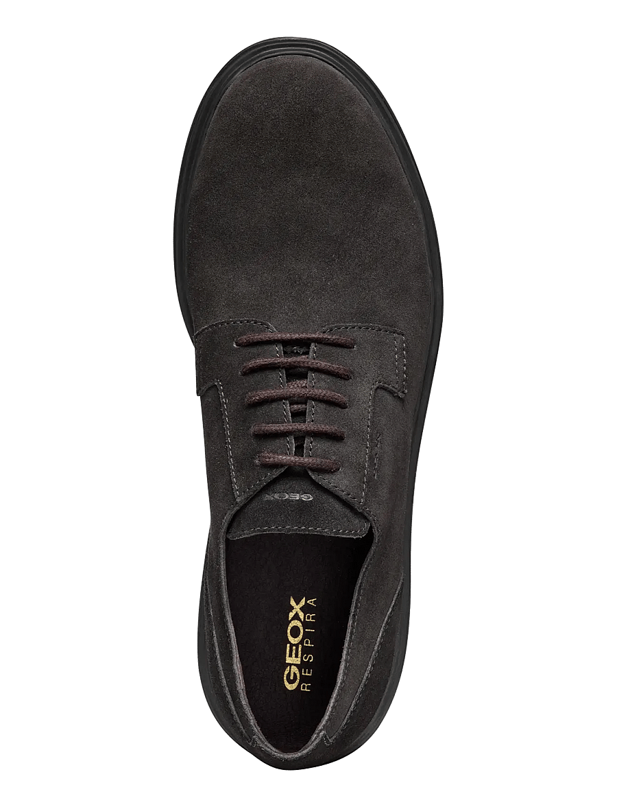 GEOX - U OTTAVIO D - derby kingad - dark coffee - 3