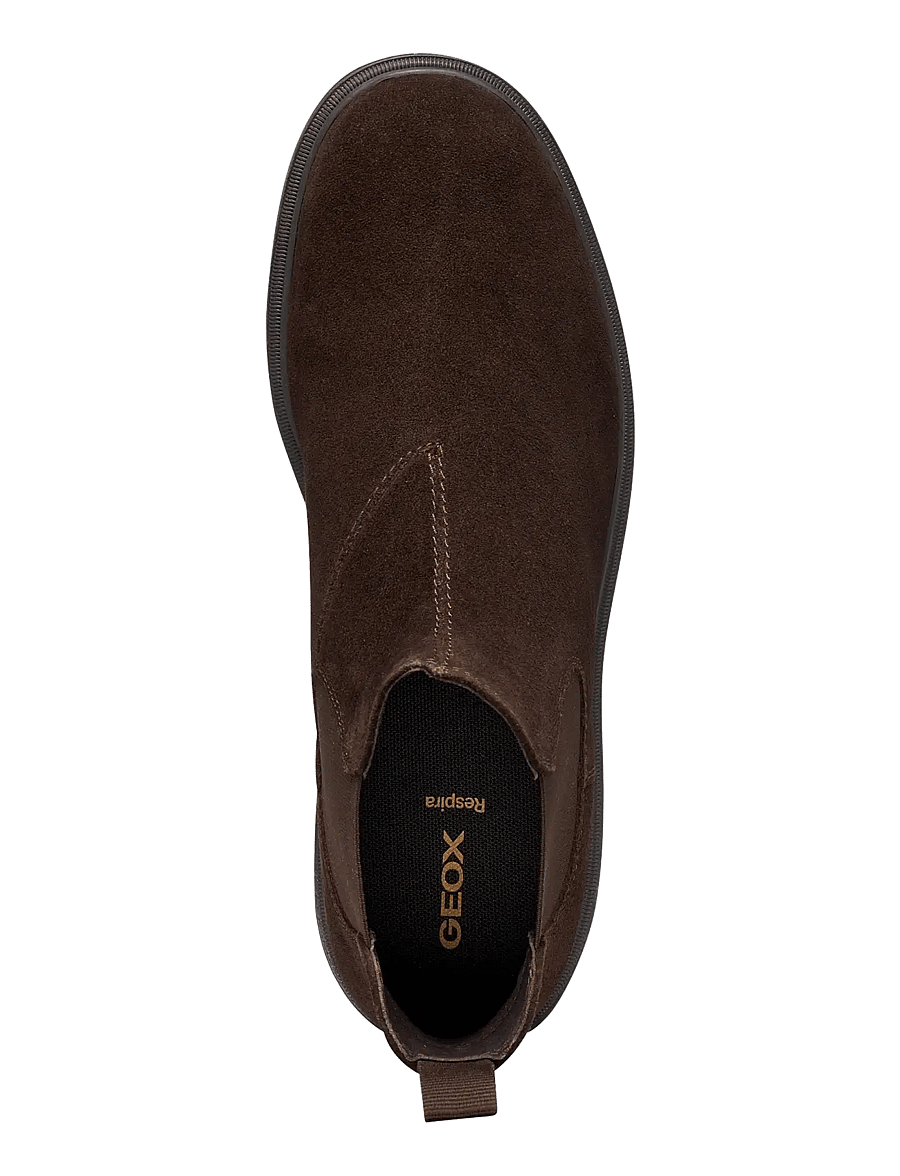 GEOX - U ANDALO A - chelsea boots - dark chocolate - 3