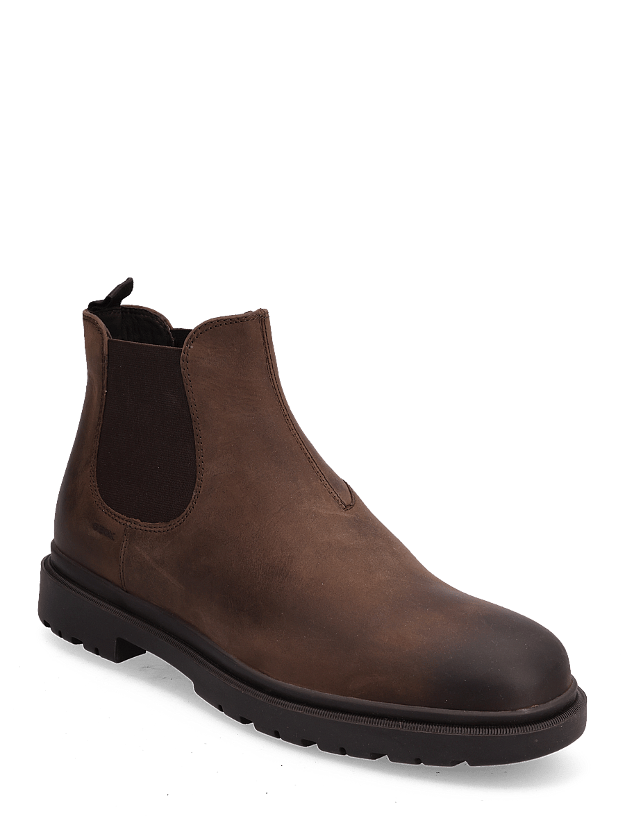 GEOX - U ANDALO A - chelsea boots - coffee - 0