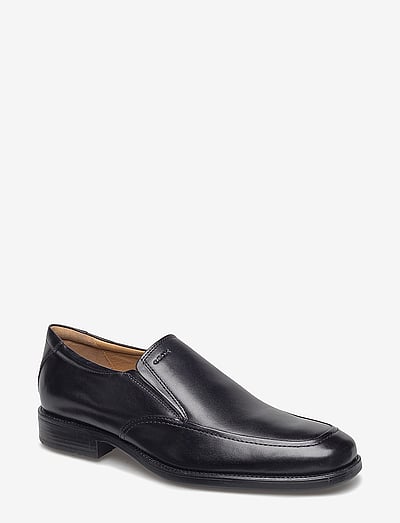 GEOX U FEDERICO Z - Loafers - BLK OXFORD / black