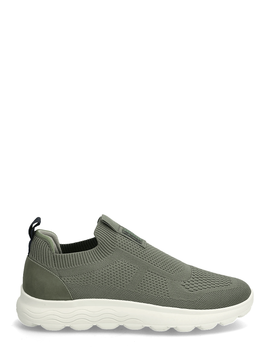 GEOX - U SPHERICA A - slip-on sneakers - dark green - 1