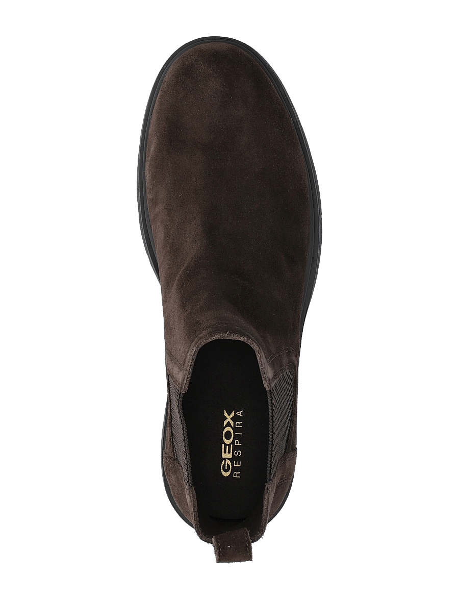 GEOX - U SPHERICA EC1 C - chelsea stila zābaki - dark brown - 3