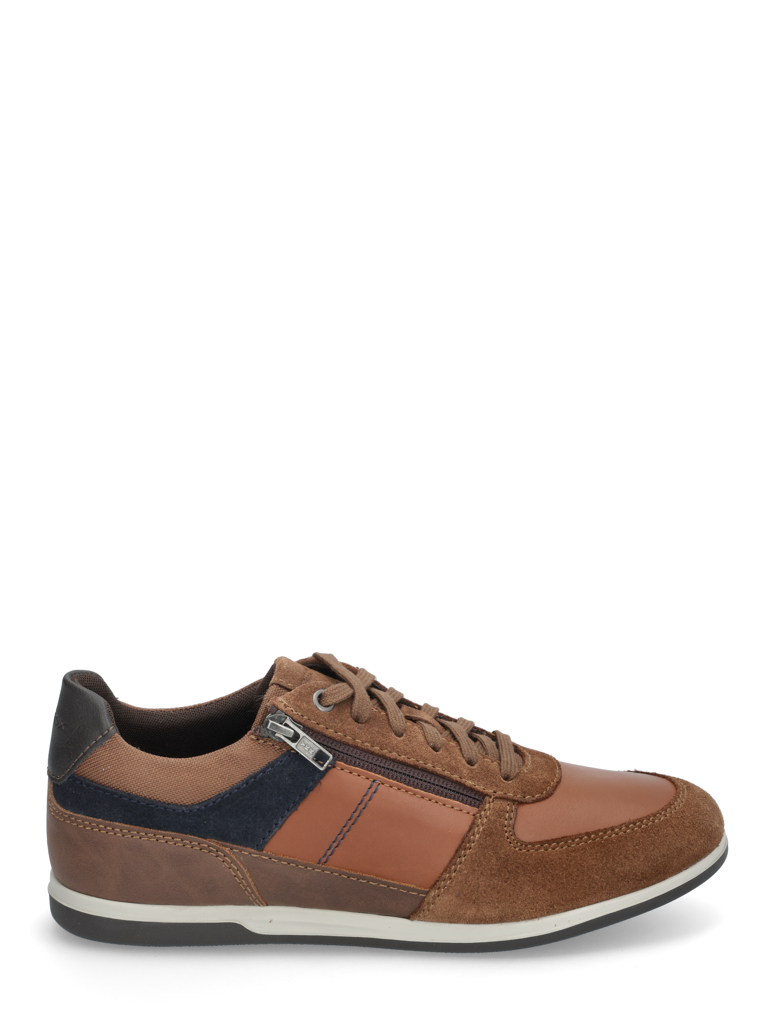 GEOX - U RENAN B - browncotto/navy - 1