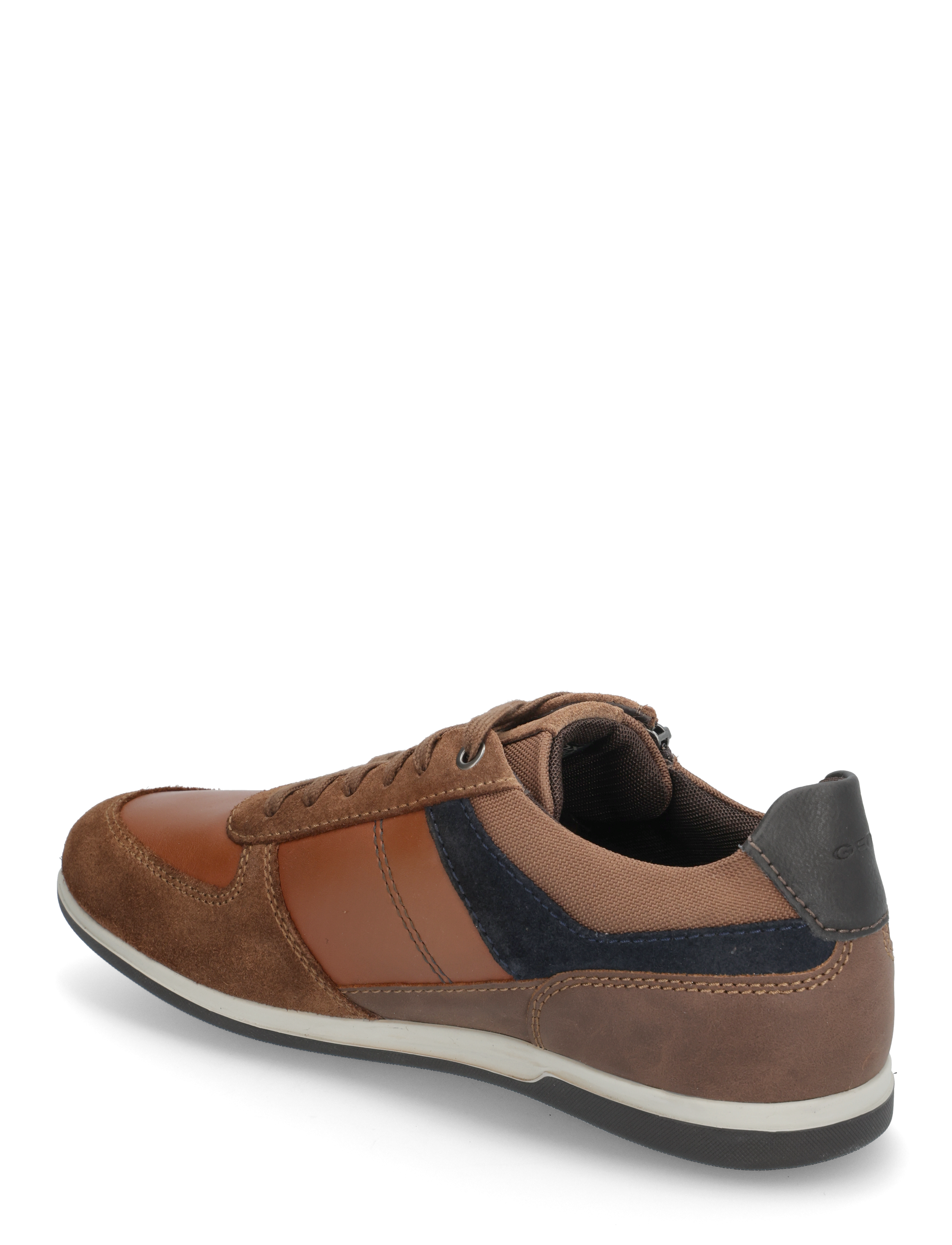 GEOX - U RENAN B - browncotto/navy - 2