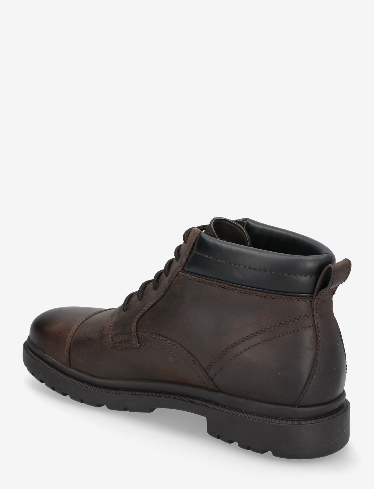 GEOX - U ANDALO A - støvler med snøre - coffee - 2