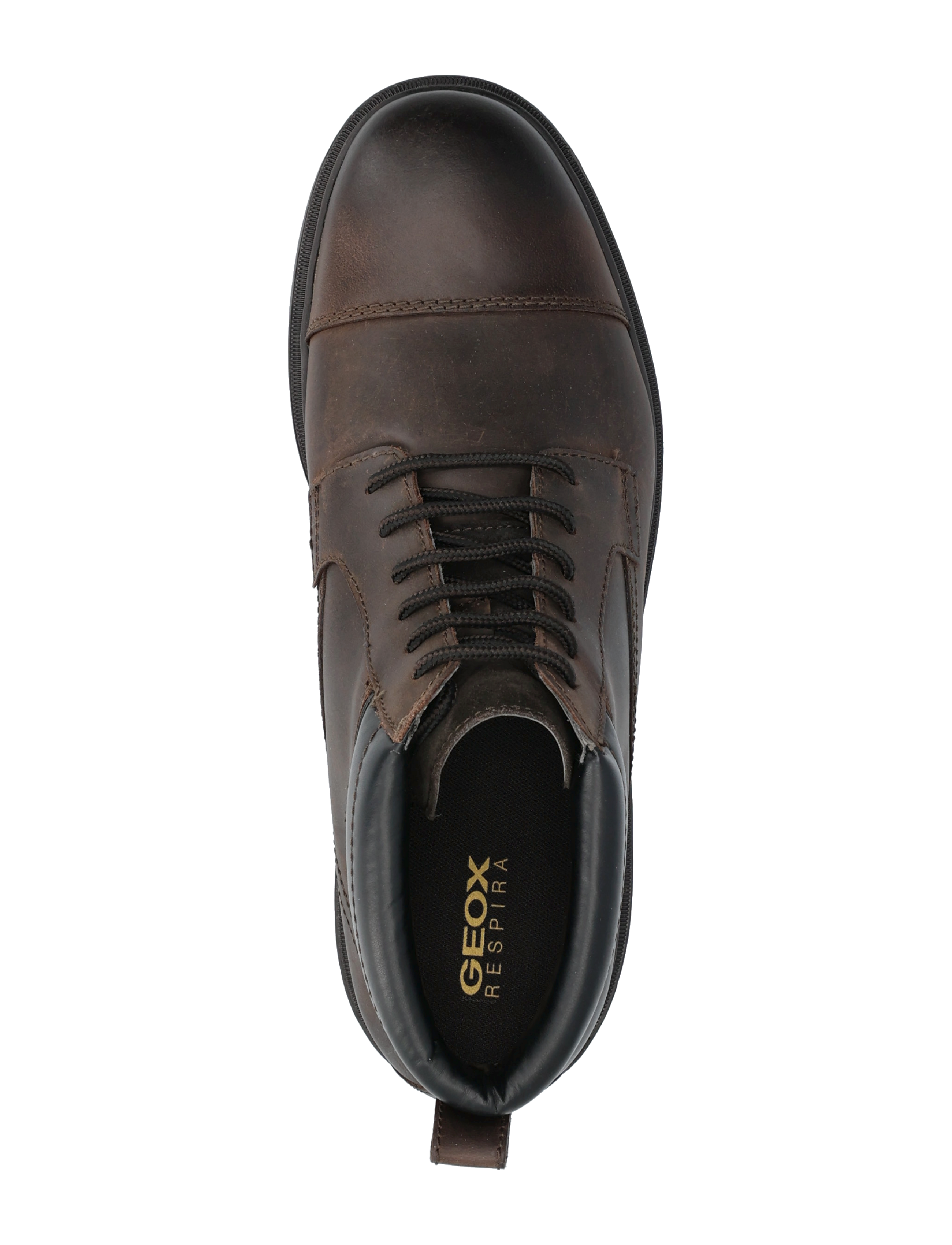 GEOX - U ANDALO A - lace ups - coffee - 3
