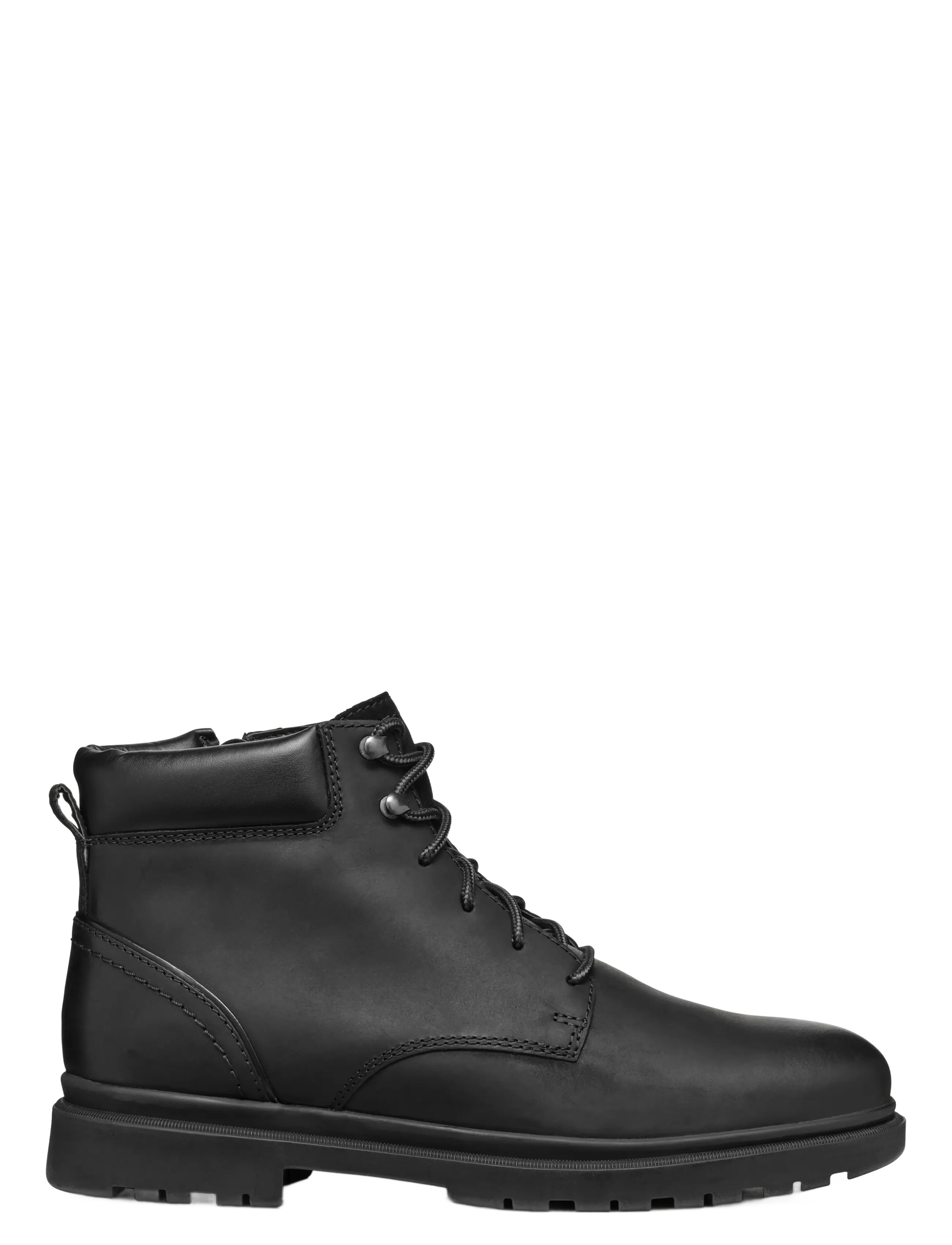 GEOX - U ANDALO C - kängor med snörning - black - 1