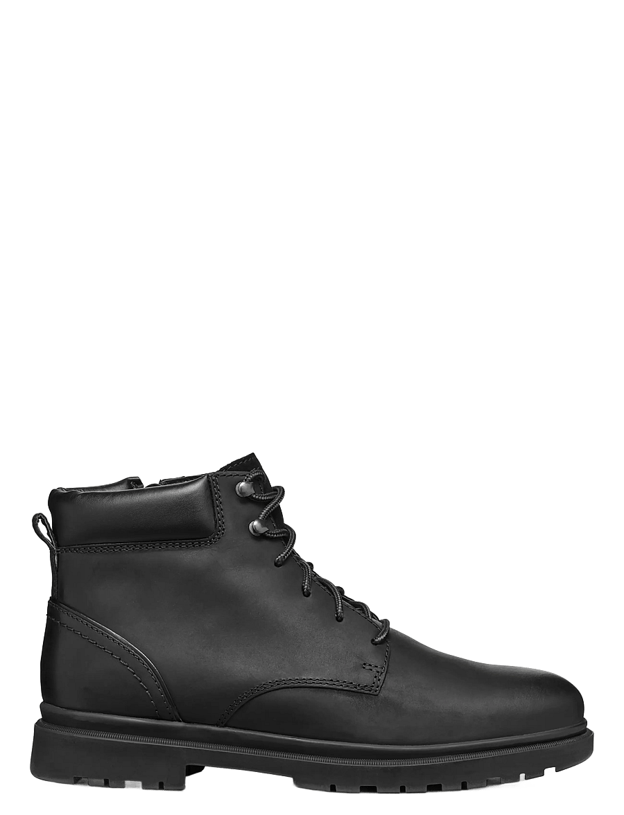 GEOX - U ANDALO C - kängor med snörning - black - 1