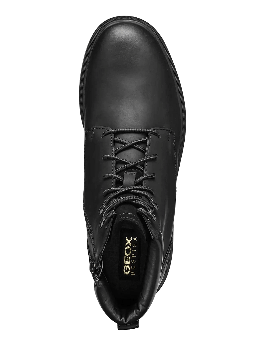 GEOX - U ANDALO C - kängor med snörning - black - 2